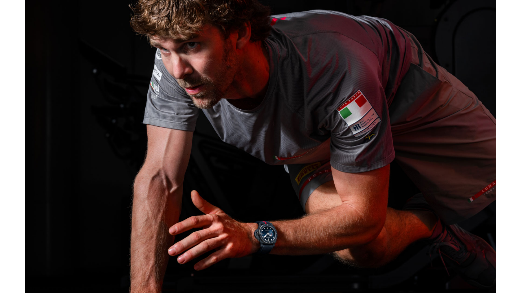 Luna Rossa team for Panerai