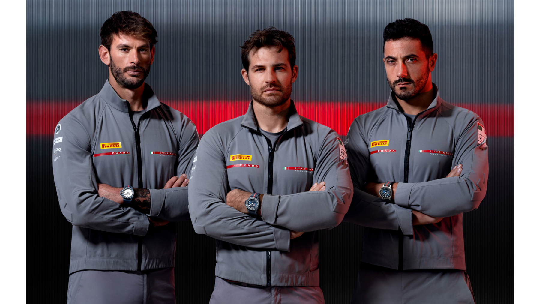 Luna Rossa team for Panerai