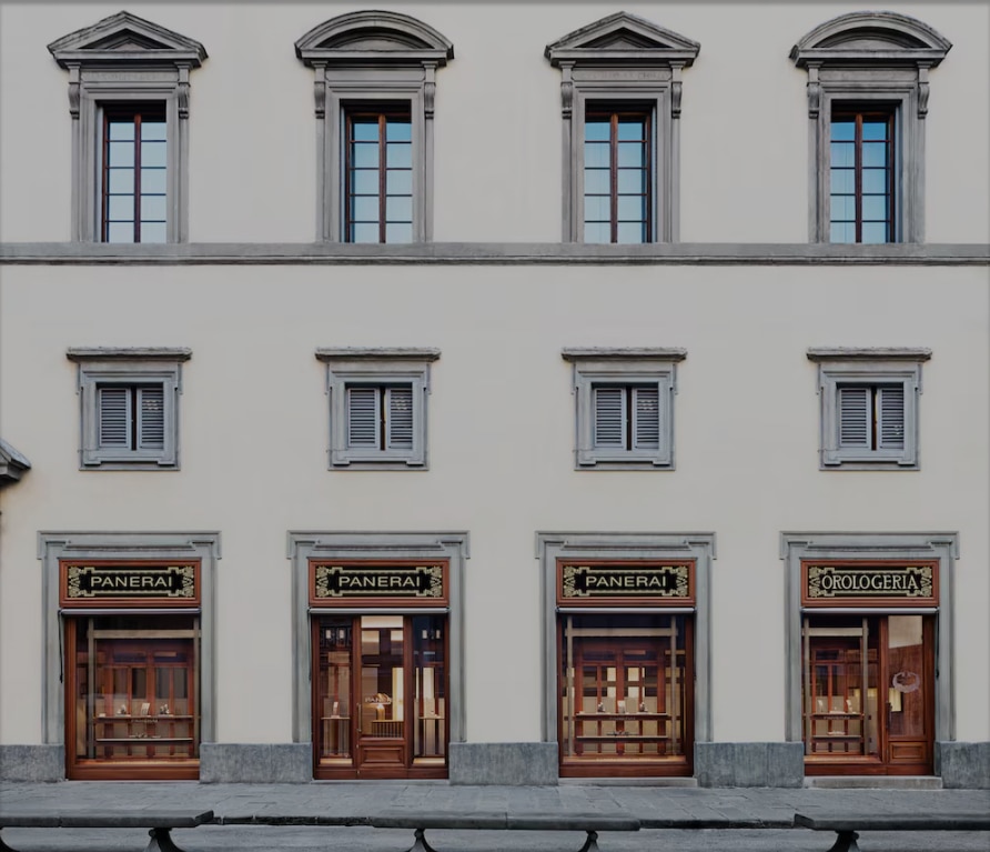 Panerai boutique exterior