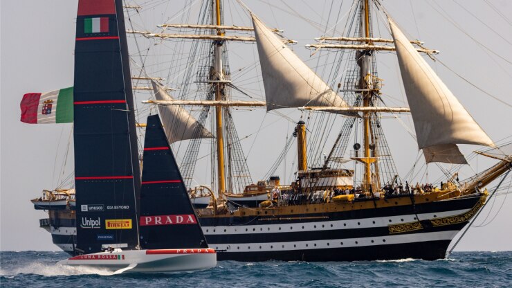 Luna Rossa and Amerigo Vespucci: Two Souls of Panerai Unite on the Open Sea