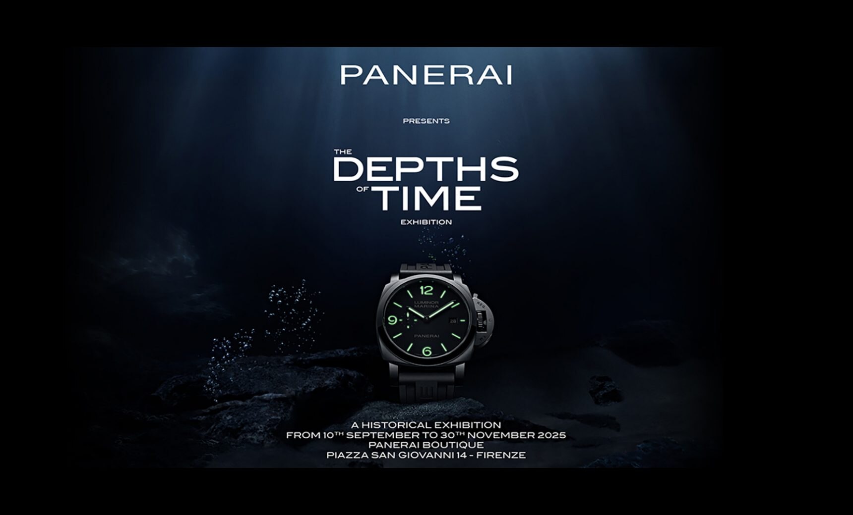  Panerai presents “The Depths of Time”
