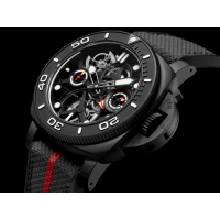 PANERAI Submersible潜行系列Tourbillon GMT Luna Rossa体验版腕表 PAM01405