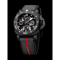 PANERAI Submersible潜行系列Tourbillon GMT Luna Rossa体验版腕表 PAM01405