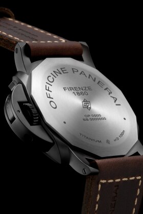 PANERAI Luminor 1950 3 Days Titanio DLC  Detail 