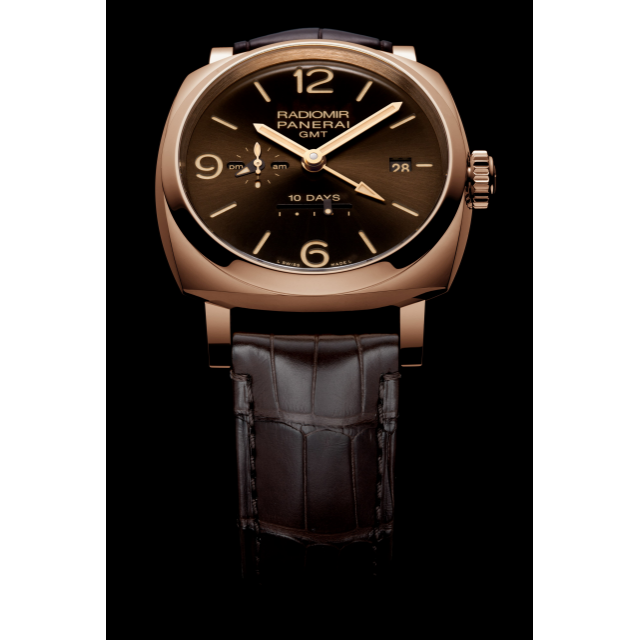 PANERAI Radiomir 1940 10 Days GMT Automatic Oro Rosso PAM00624 Detail 1