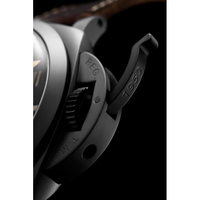 PANERAI Luminor 1950 3 Days Titanio DLC - 47毫米三日动力储存钛金属腕表  Detail 1