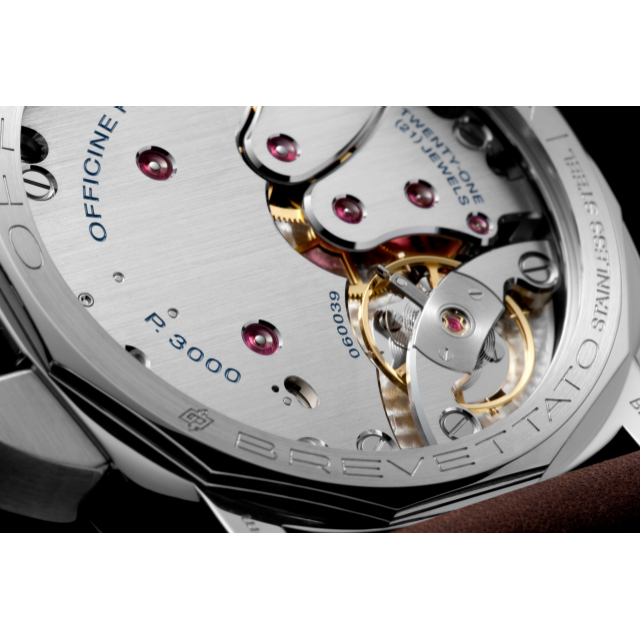 PANERAI Luminor 1950 3 Days Acciaio - 47毫米三日动力储存精钢腕表 PAM00663 Detail 3