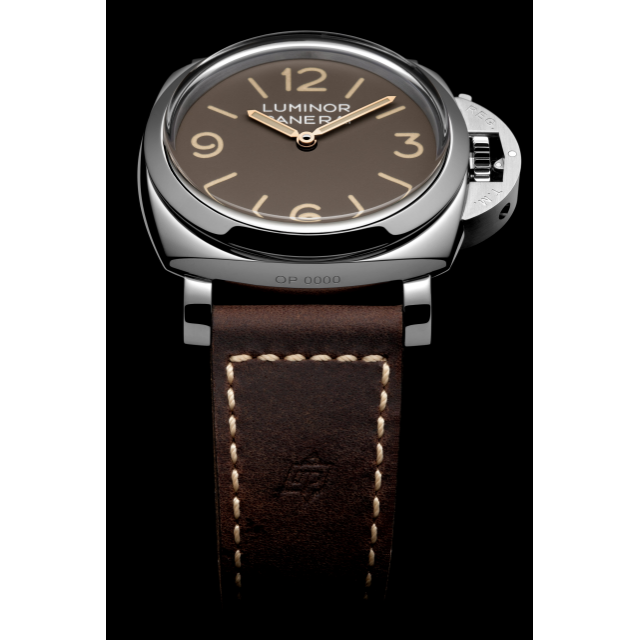 PANERAI Luminor 1950 3 Days Acciaio - 47毫米三日动力储存精钢腕表 PAM00663 Detail 1