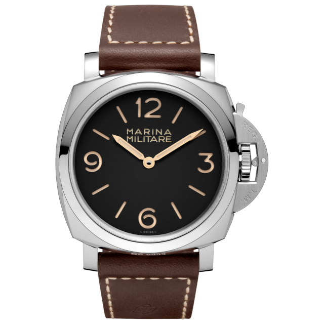 PANERAI Luminor 1950 Marina Militare 3 Days Acciaio PAM00673 Front view