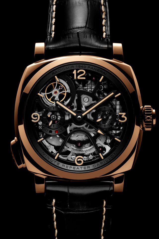 PANERAI Radiomir Minute Repeater Tourbillon  Detail 