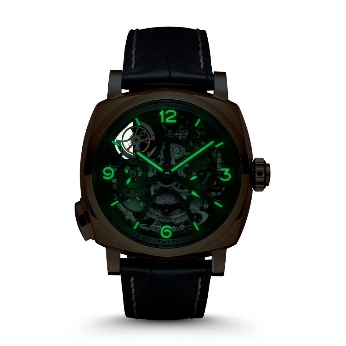 PANERAI Radiomir镭得米尔 Minute Repeater Tourbillon GMT腕表 PNPAM00600