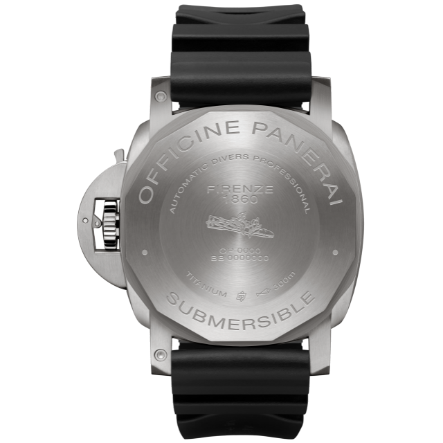 PANERAI Submersible Titanio PAM02305 Back view