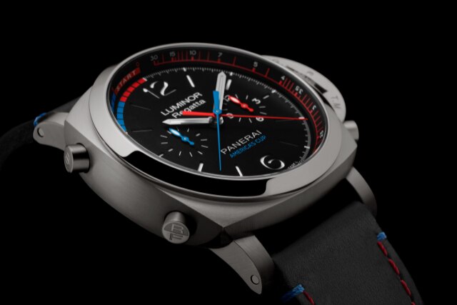 PANERAI Luminor 1950 Regatta ORACLE TEAM USA 3 Days Chrono Flyback Automatic Titanio PAM00726 Detail 