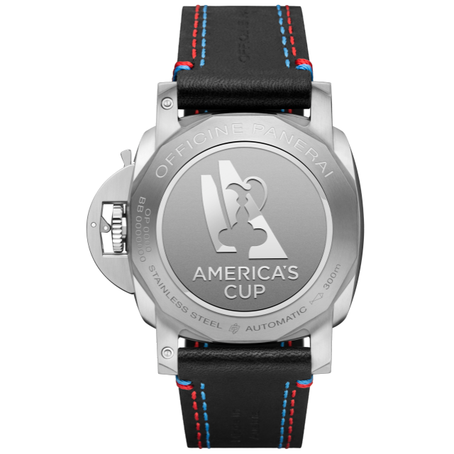 PANERAI Luminor Marina 1950 America’s Cup 3 Days Automatic Acciaio PAM00727 Back view