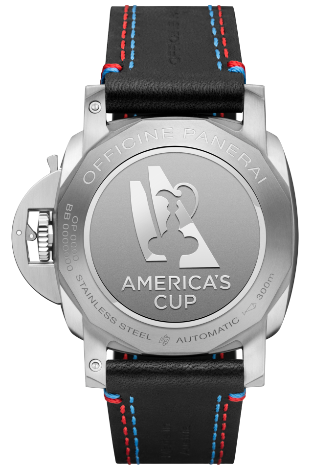 PANERAI Luminor Marina 1950 America’s Cup 3 Days Automatic Acciaio PAM00727 Detail 