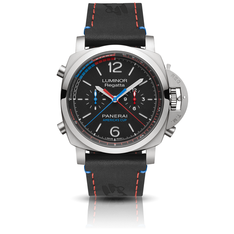 PANERAI Luminor 1950 Regatta ORACLE TEAM USA 3 Days Chrono Flyback Automatic Titanio帆船赛3日动力储存飞返计时钛金属自动腕表 PAM00726