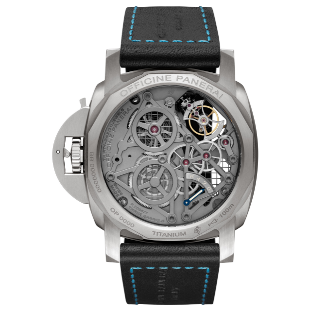 PANERAI Luminor Tourbillon GMT - 47mm PAM00767 Back view