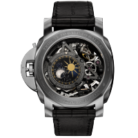 PANERAI Luminor Tourbillon Moon Phases Equation of Time GMT – L’Astronomo  Back view