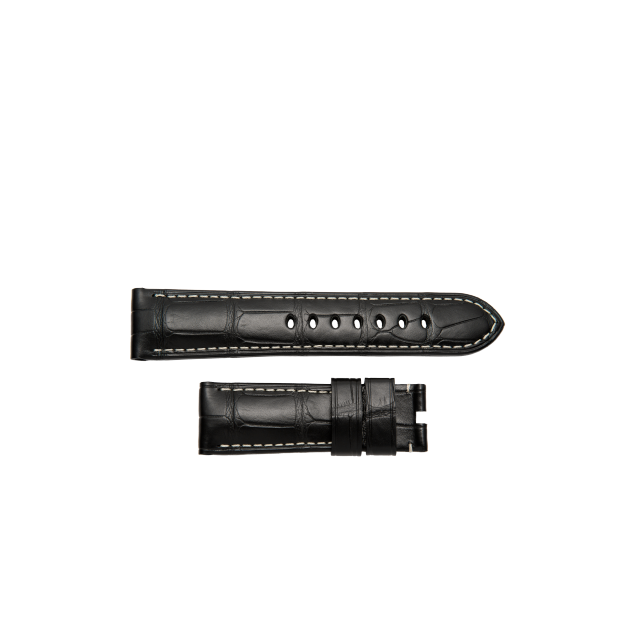 PANERAI 表带鳄鱼皮,黑色 MX004409