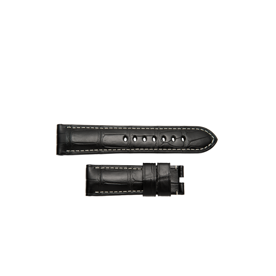 PANERAI 表带鳄鱼皮,黑色 MX004409