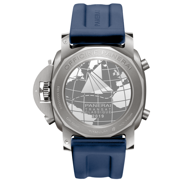 PANERAI Luminor Regatta Transat Classique 2019 - 47毫米跨大西洋古典帆船赛2019年特别版腕表 PAM00956 Back view
