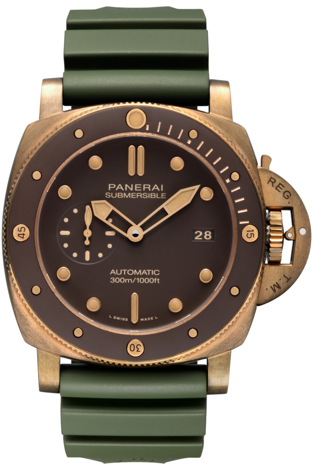 PANERAI Submersible Bronzo 专业潜水青铜腕表 PAM00968 Detail 