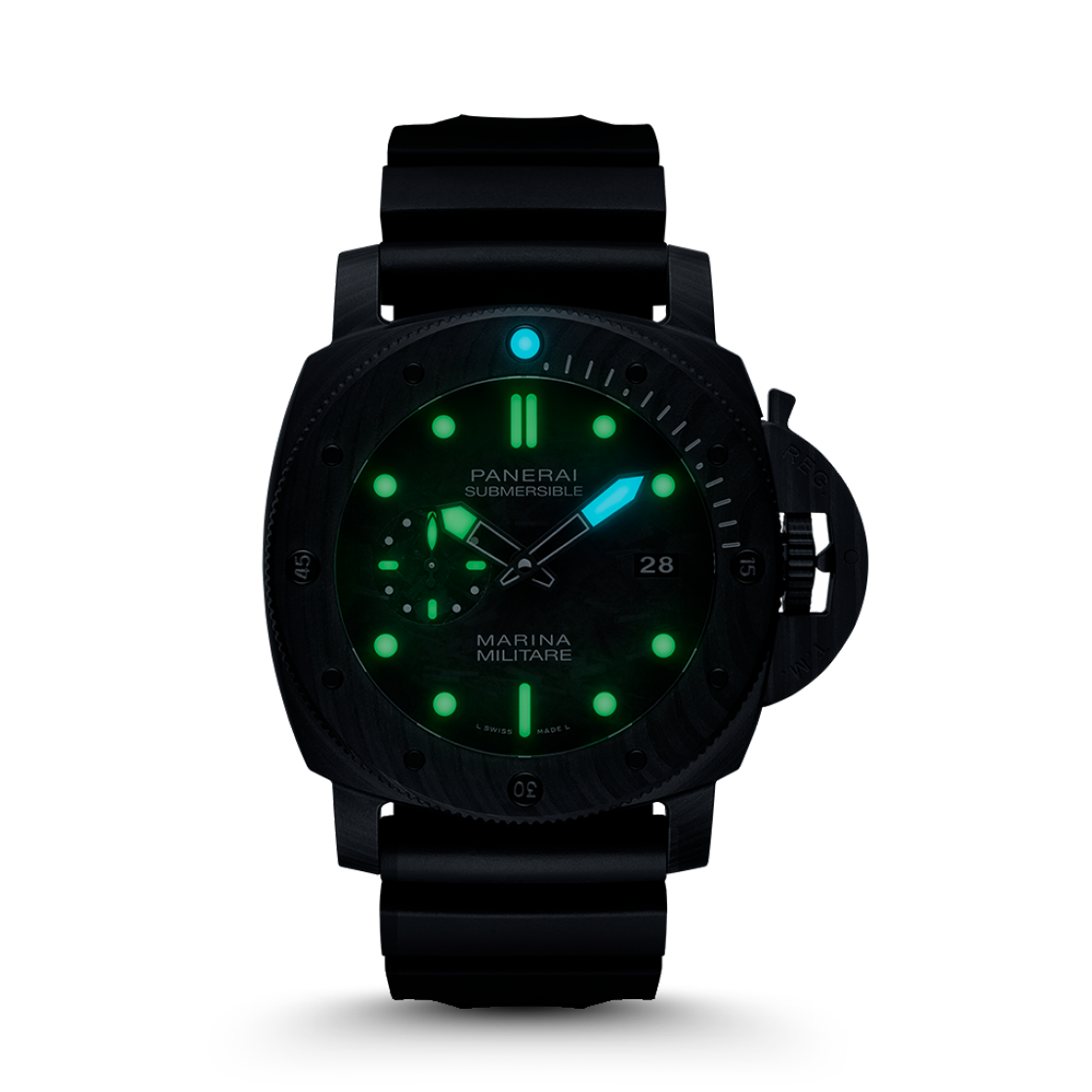 PANERAI Submersible潜行系列Marina Militare Carbotech™腕表 PNPAM02979