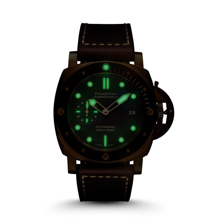 PANERAI Submersible Bronzo 专业潜水青铜腕表 PAM00968