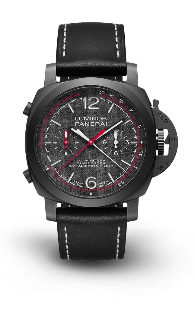 PNPAM01037 - Luminor庐米诺 Luna Rossa Chrono Flyback腕表 - 44毫米