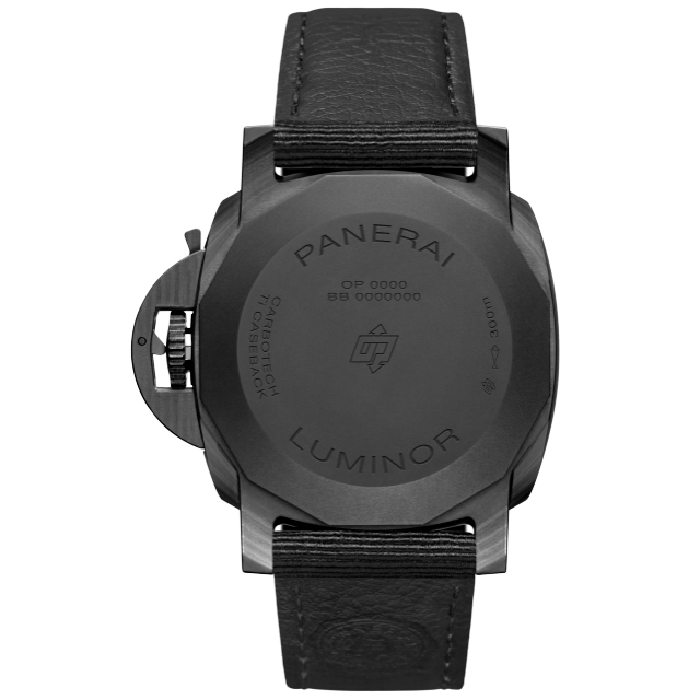 PANERAI Luminor庐米诺Marina Carbotech™腕表 PAM02661 Back view