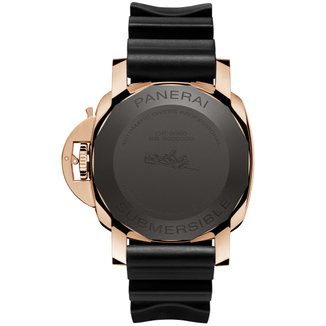 PANERAI Submersible潜行系列Goldtech™腕表 PAM02164 Back view