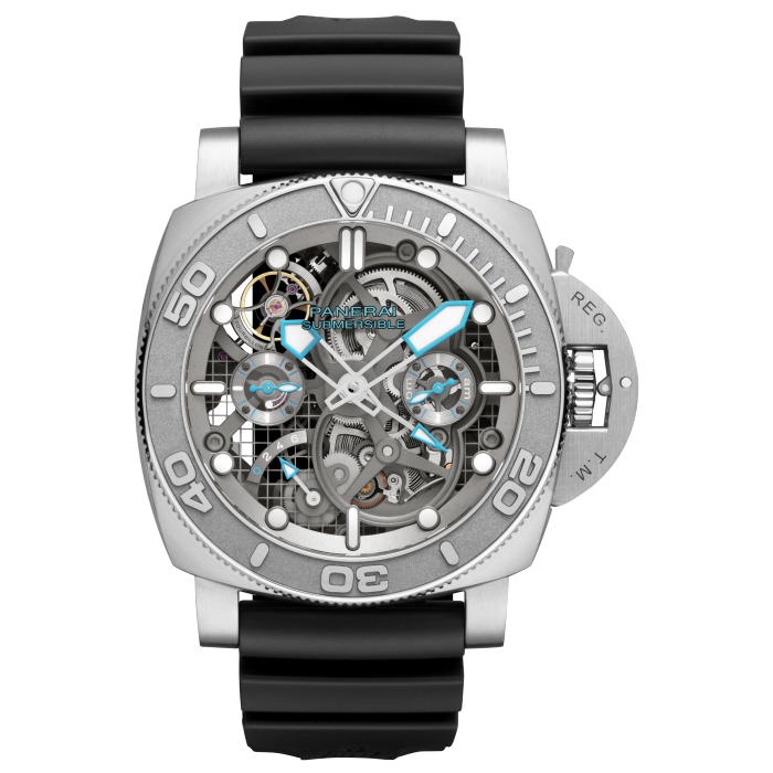 Submersible潜行系列 EcoPangaea™ Tourbillon GMT腕表 - 50毫米
Mike Horn特别版