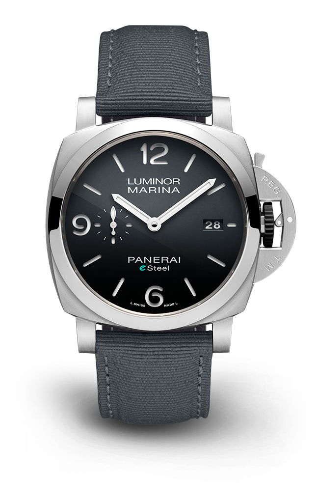 PNPAM01358 - Luminor庐米诺Marina eSteel™ Grigio Roccia腕表