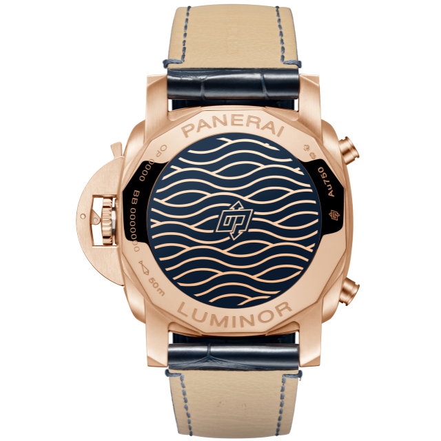 PANERAI Luminor Chrono Goldtech™ PAM01111 Back view