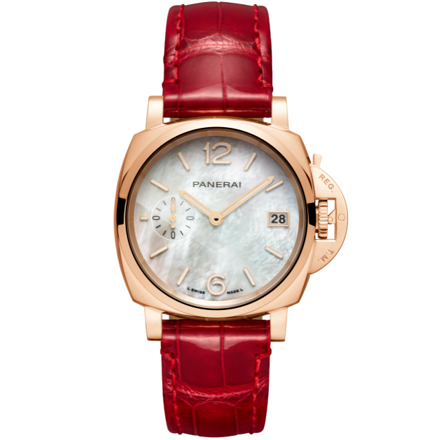 PANERAI Luminor Due庐米诺杜尔 Goldtech™ Madreperla腕表 PAM01280 Front view