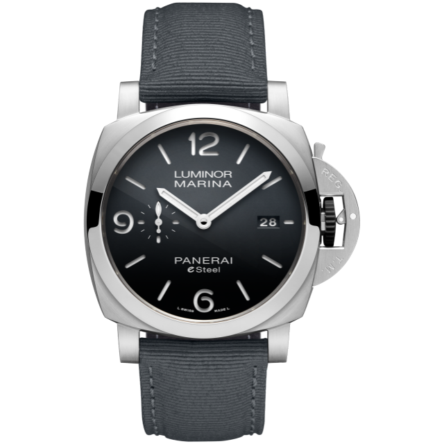 PANERAI Luminor庐米诺Marina  Grigio Roccia腕表 PAM01358 Front view