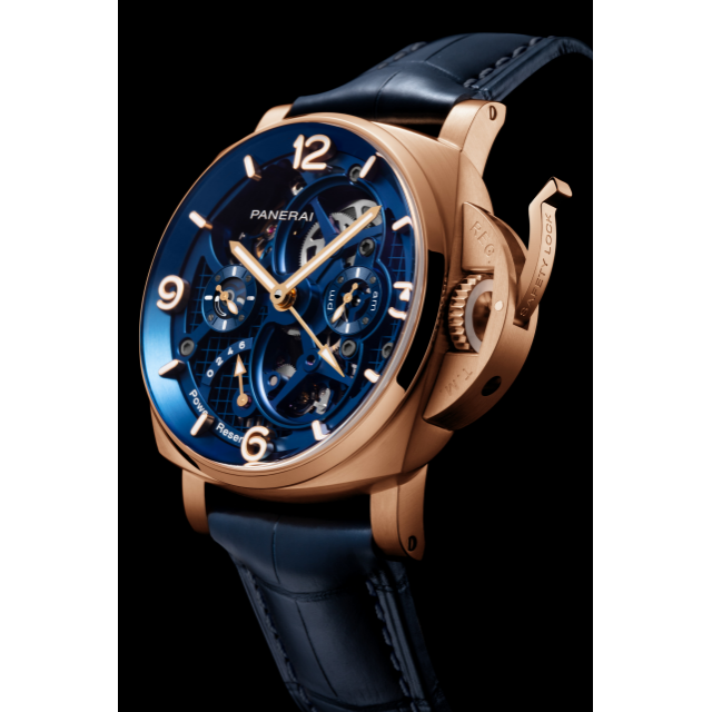 PANERAI Luminor庐米诺 Tourbillon GMT Goldtech™腕表 PAM01060 Detail 3