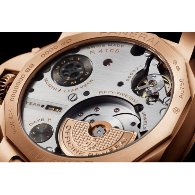 PANERAI Luminor Perpetual Calendar GMT Goldtech™  PAM00742 Detail 1