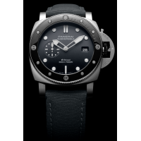 PANERAI Submersible潜行系列QuarantaQuattro eSteel™ Grigio Roccia腕表 PAM01288