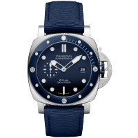PANERAI Submersible潜行系列QuarantaQuattro Blu Profondo腕表 PAM01289 Front view