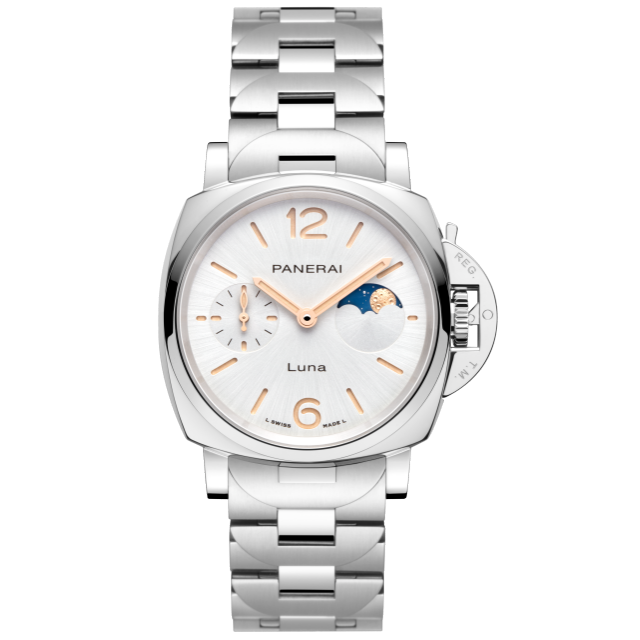 PANERAI Luminor Due庐米诺杜尔 Luna腕表 PAM01301 Front view