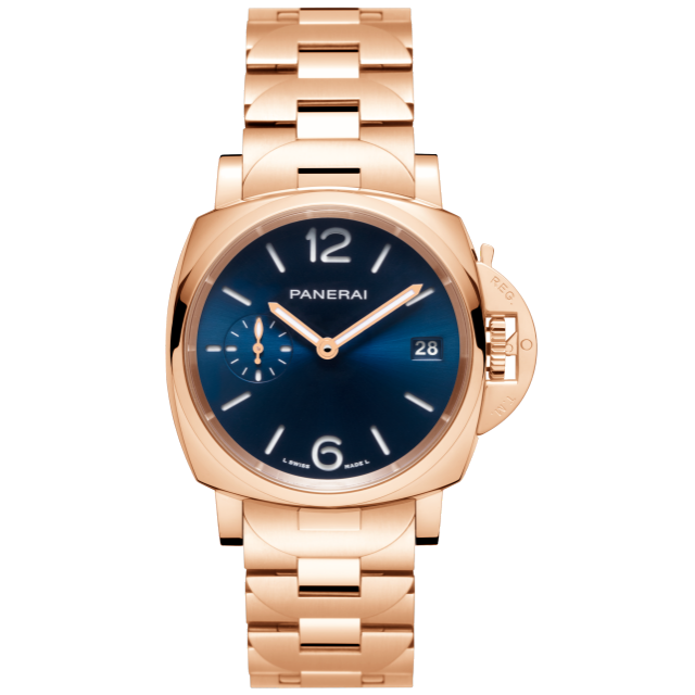 PANERAI Luminor Due庐米诺杜尔TuttoOro腕表 PAM01182 Front view