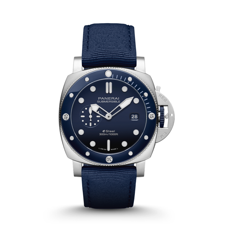 PANERAI Submersible潜行系列QuarantaQuattro Blu Profondo腕表 PAM01289