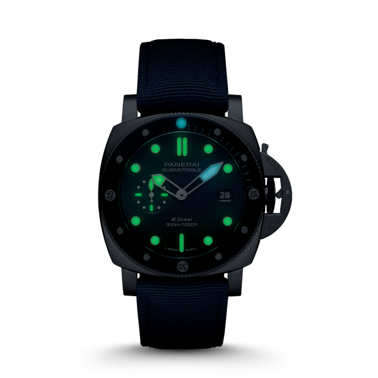 PANERAI Submersible潜行系列QuarantaQuattro Blu Profondo腕表 PAM01289