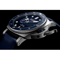 PANERAI Submersible潜行系列QuarantaQuattro Blu Profondo腕表 PAM01289 Detail 2