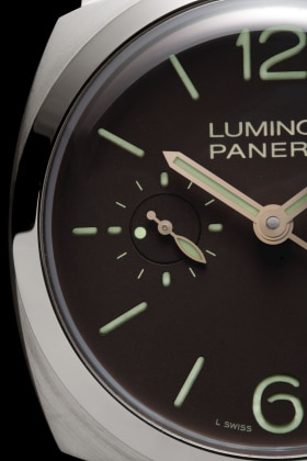 PANERAI Luminor 1950 Tourbillon GMT Titanio PAM00306 Detail 
