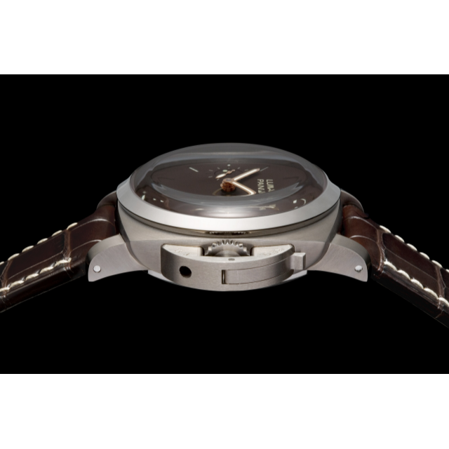 PANERAI Luminor 1950 Tourbillon GMT Titanio - 47mm PAM00306 Detail 1