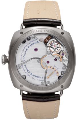 PANERAI Radiomir Tourbillon GMT Titanio PAM00315 Detail 