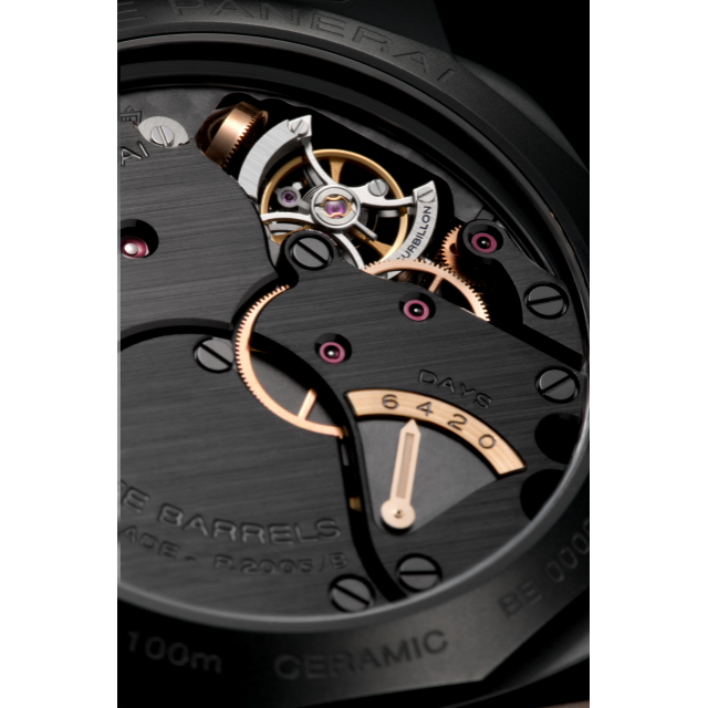 PANERAI Luminor 1950 Tourbillon GMT Automatic Ceramica - 48mm PAM00396 Detail 1