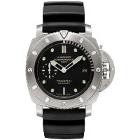 PANERAI Luminor庐米诺 Submersible潜行系列 1950 2500m 3 Days Automatic Titanio腕表 - 47毫米 PAM00364